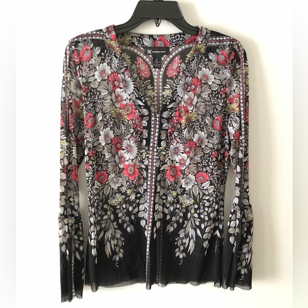 INC International Concepts Bell Sleeve Top